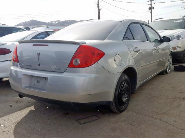 1G2ZH57N984222057 - 2008 PONTIAC G6 GT GRAY photo 4