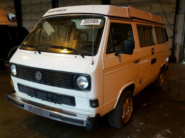 WV2ZB0255FH023229 - 1985 VOLKSWAGEN VANAGON CA WHITE photo 2