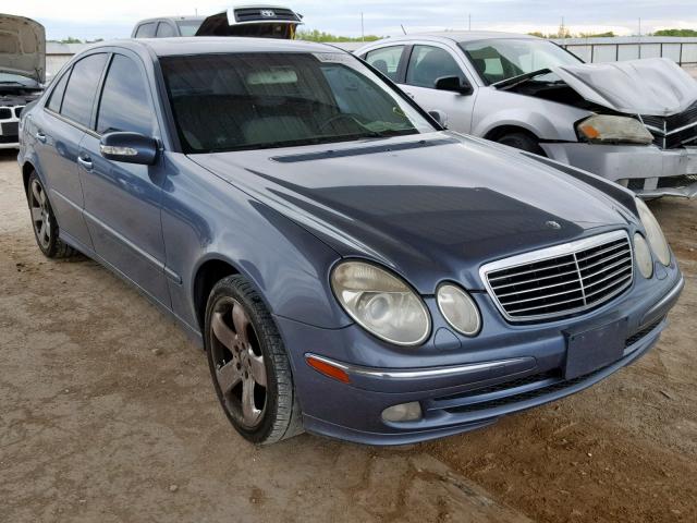 WDBUF65JX4X116032 - 2004 MERCEDES-BENZ E 320 BLUE photo 1