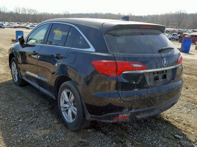 5J8TB4H34DL020741 - 2013 ACURA RDX BLACK photo 3