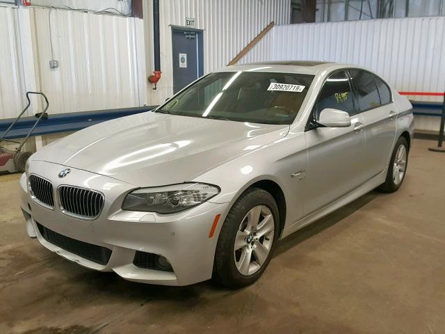 WBAFU7C59BC876417 - 2011 BMW 535 XI Argent photo 2