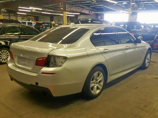 WBAFU7C59BC876417 - 2011 BMW 535 XI Argent photo 4