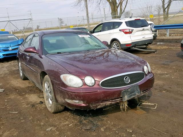2G4WC552271114861 - 2007 BUICK LACROSSE C RED photo 1