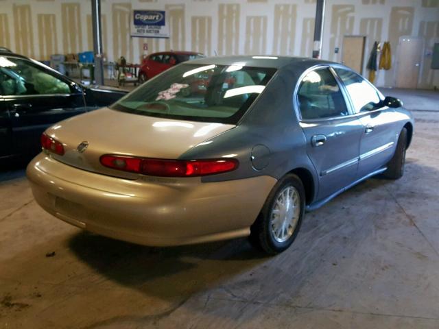 1MEFM53S5XG665209 - 1999 MERCURY SABLE LS BLUE photo 4