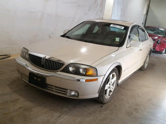 1LNHM86SX1Y696489 - 2001 LINCOLN LS CREAM photo 2