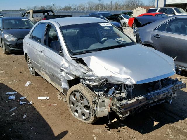 KNAFE121775473220 - 2007 KIA SPECTRA EX SILVER photo 1