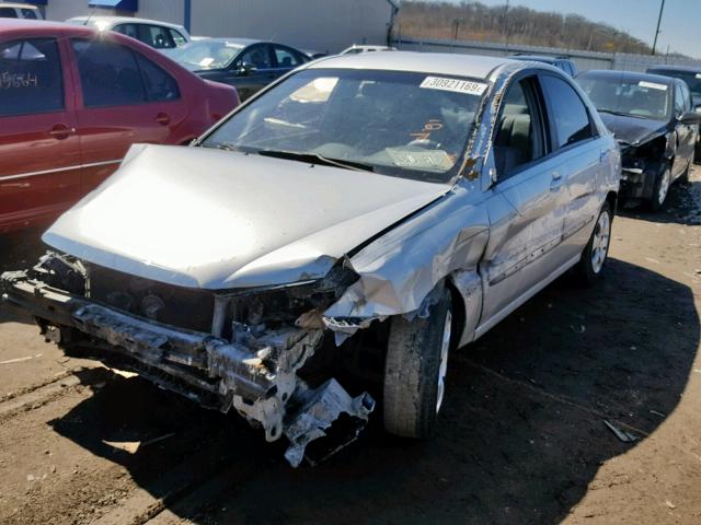 KNAFE121775473220 - 2007 KIA SPECTRA EX SILVER photo 2