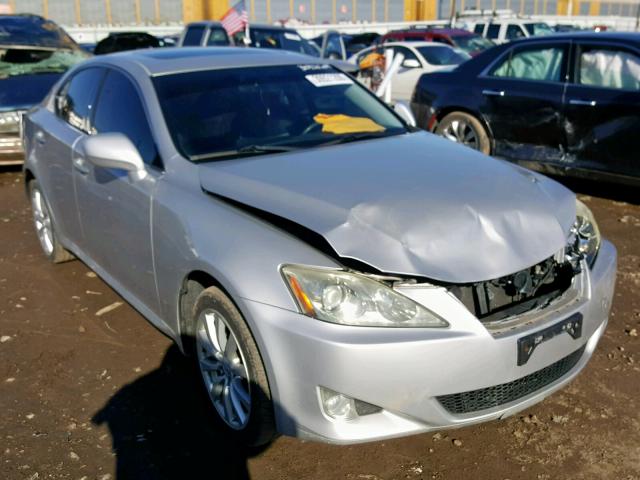 JTHCK262072014683 - 2007 LEXUS IS 250 SILVER photo 1