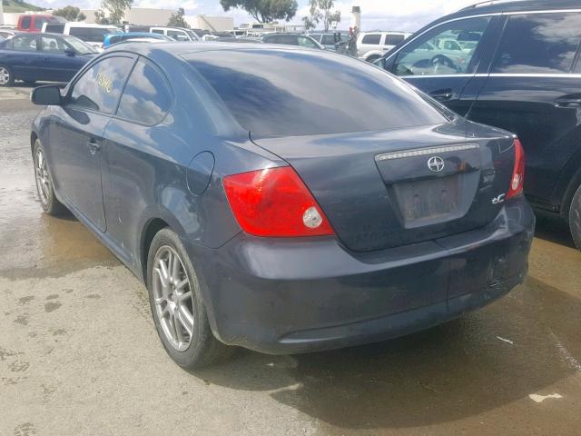 JTKDE177160137106 - 2006 TOYOTA SCION TC ლურჯი ფოტო 3