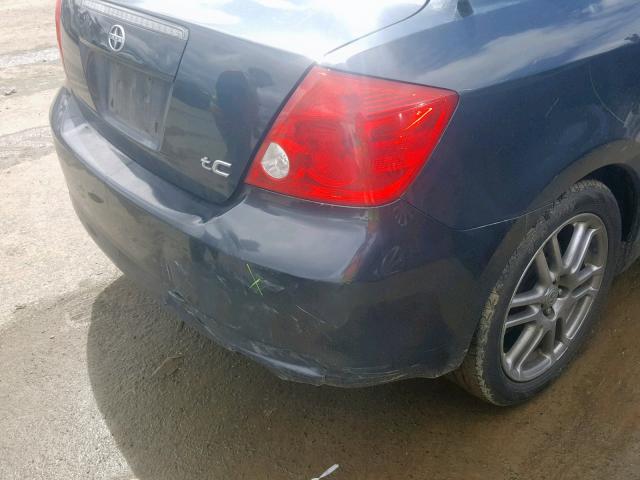JTKDE177160137106 - 2006 TOYOTA SCION TC ლურჯი ფოტო 9