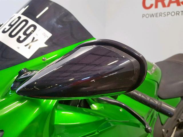 JKBZXNF18DA004318 - 2013 KAWASAKI ZX1400 F GREEN photo 10