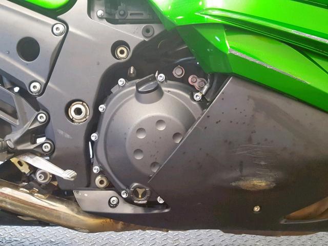 JKBZXNF18DA004318 - 2013 KAWASAKI ZX1400 F GREEN photo 5