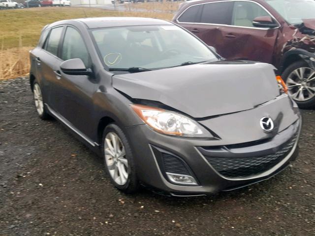 JM1BL1K64B1419103 - 2011 MAZDA 3 S GRAY photo 1