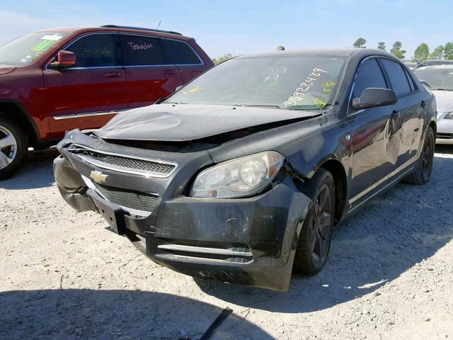 1G1ZH57B58F296722 - 2008 CHEVROLET MALIBU 1LT გრაფიტი ფოტო 2