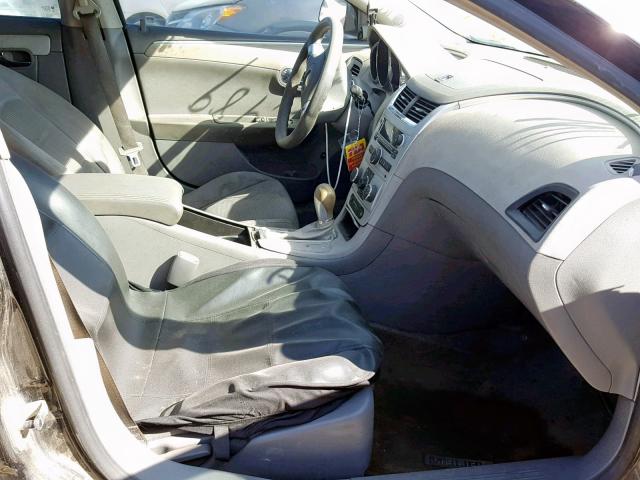1G1ZH57B58F296722 - 2008 CHEVROLET MALIBU 1LT გრაფიტი ფოტო 5