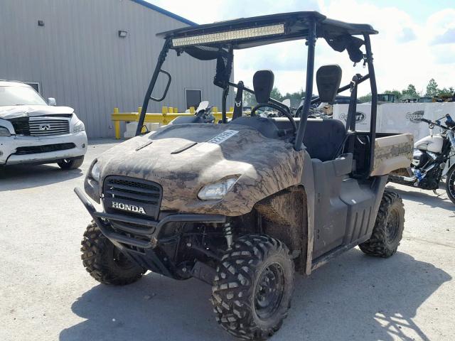 3H1VE011XDD400368 - 2013 HONDA MUV700 BROWN photo 2