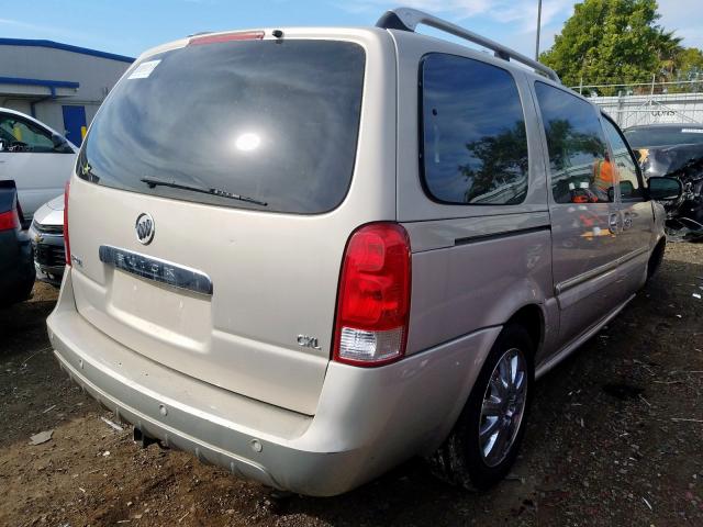 5GADV33137D104172 - 2007 BUICK TERRAZA CXL  photo 4