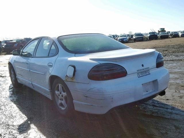 1G2WP52K9WF306335 - 1998 PONTIAC GRAND PRIX WHITE photo 3