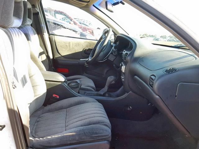 1G2WP52K9WF306335 - 1998 PONTIAC GRAND PRIX WHITE photo 5