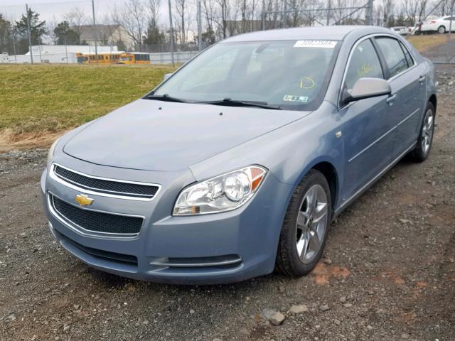 1G1ZH57BX8F183039 - 2008 CHEVROLET MALIBU 1LT 蓝色 照片 2