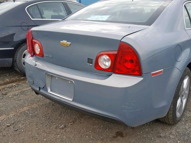 1G1ZH57BX8F183039 - 2008 CHEVROLET MALIBU 1LT 蓝色 照片 9