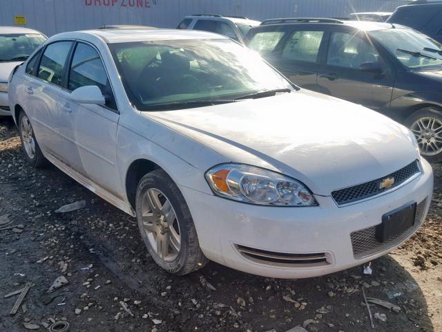 2G1WB5E38E1188128 - 2014 CHEVROLET IMPALA LIM WHITE photo 1