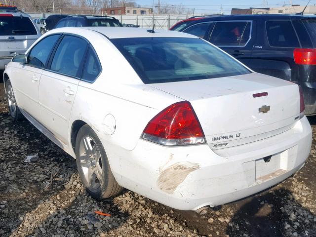 2G1WB5E38E1188128 - 2014 CHEVROLET IMPALA LIM WHITE photo 3