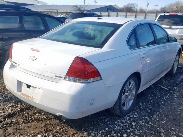 2G1WB5E38E1188128 - 2014 CHEVROLET IMPALA LIM WHITE photo 4