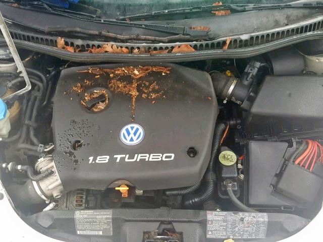 3VWDD21C8YM463858 - 2000 VOLKSWAGEN NEW BEETLE ვერცხლისფერი ფოტო 7