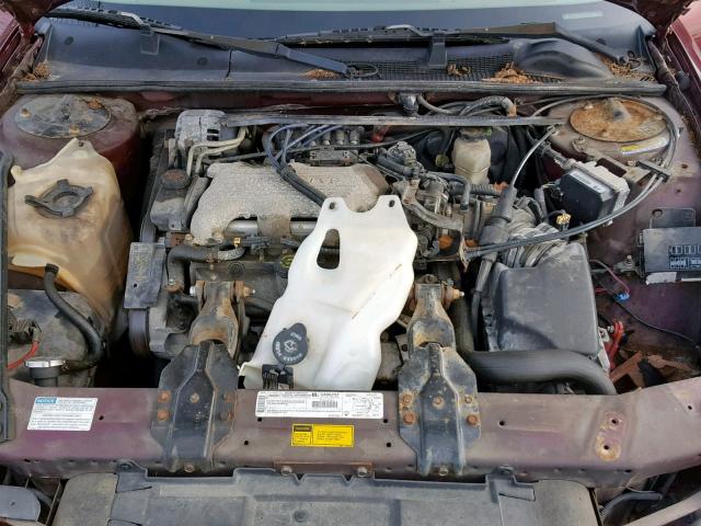 2G1WL52MXX9233052 - 1999 CHEVROLET LUMINA BAS 栗色 照片 7