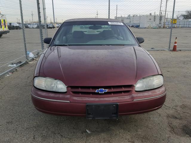 2G1WL52MXX9233052 - 1999 CHEVROLET LUMINA BAS 栗色 照片 9