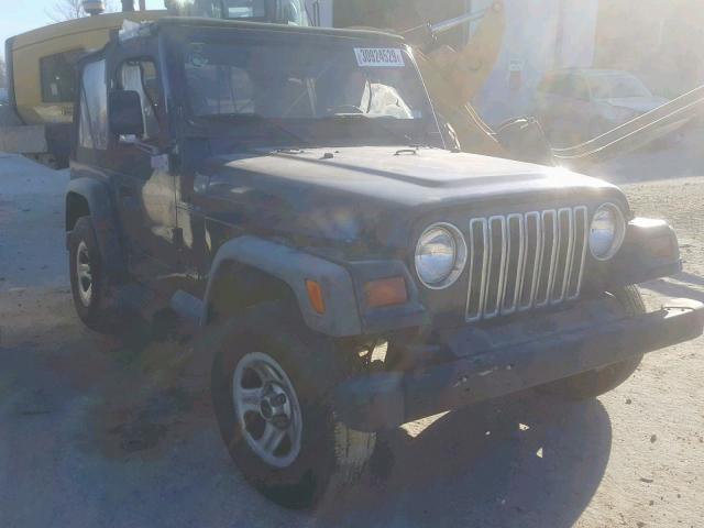 1J4FY29P8VP449109 - 1997 JEEP WRANGLER / BLUE photo 1