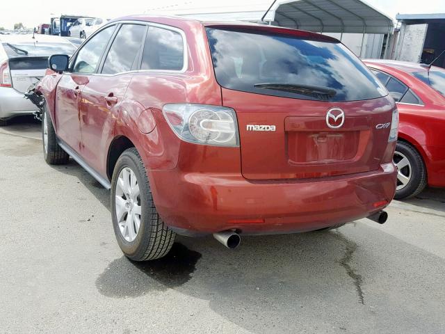 JM3ER293270132179 - 2007 MAZDA CX-7 BURGUNDY photo 3