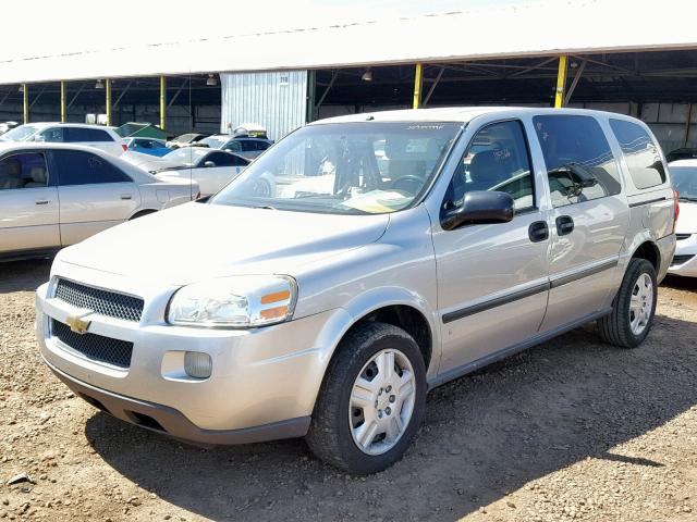 1GNDV23W27D182244 - 2007 CHEVROLET UPLANDER L 银色 照片 2