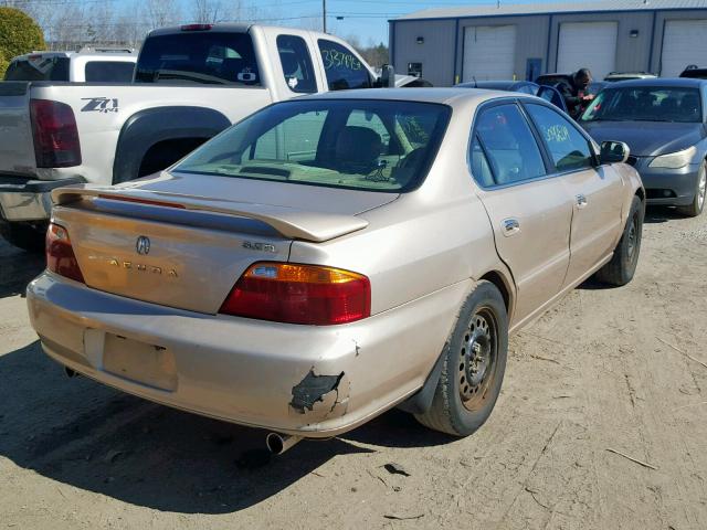 19UUA5662YA056021 - 2000 ACURA 3.2TL TAN photo 4