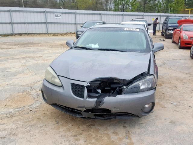 2G2WP552581137906 - 2008 PONTIAC GRAND PRIX GRAY photo 10