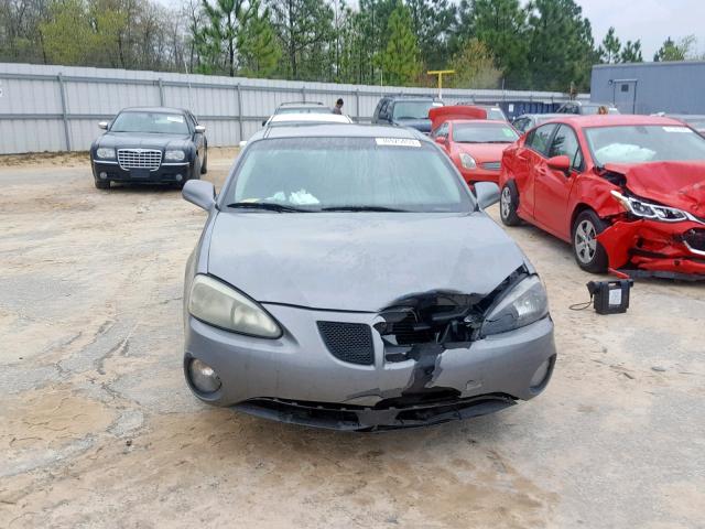 2G2WP552581137906 - 2008 PONTIAC GRAND PRIX GRAY photo 9