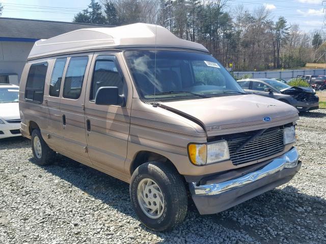 1FDEE14N9PHC01471 - 1993 FORD ECONOLINE BROWN photo 1