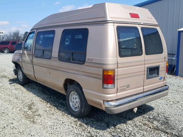 1FDEE14N9PHC01471 - 1993 FORD ECONOLINE BROWN photo 3