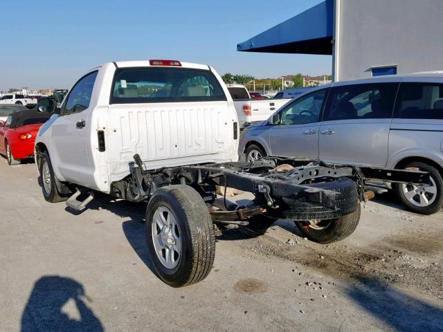 5TFLU5F14CX026787 - 2012 TOYOTA TUNDRA WHITE photo 3