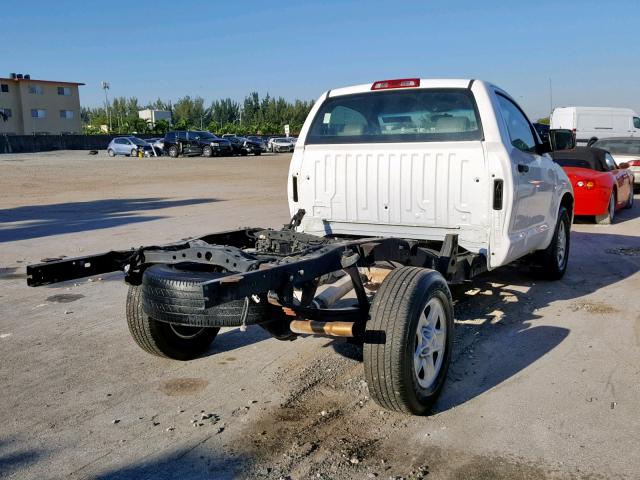 5TFLU5F14CX026787 - 2012 TOYOTA TUNDRA WHITE photo 4