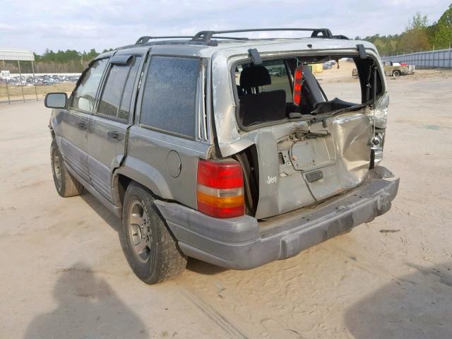 1J4FX58S6WC281764 - 1998 JEEP GRAND CHER GRAY photo 3