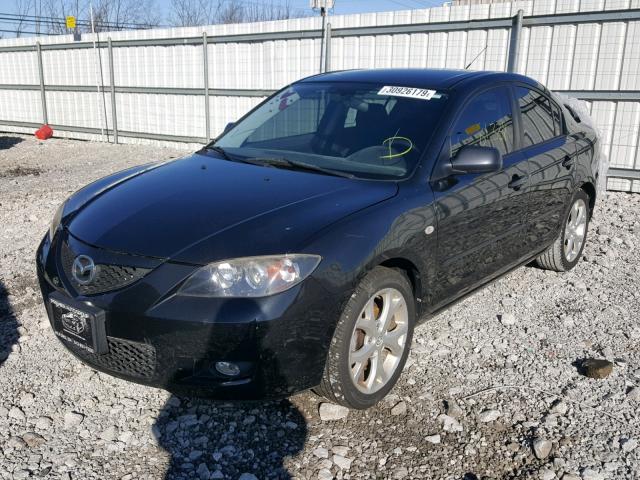 JM1BK32F491212526 - 2009 MAZDA 3 I BLACK photo 2