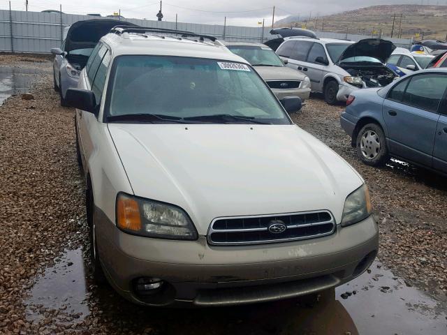 4S3BH675527630659 - 2002 SUBARU LEGACY OUT WHITE photo 9