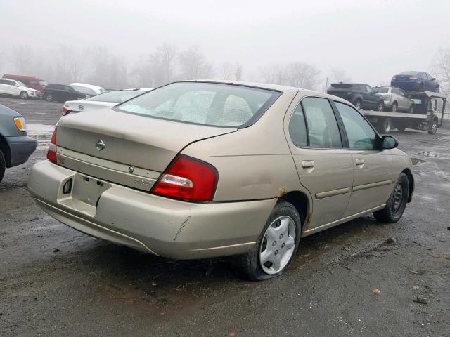 1N4DL01D01C111499 - 2001 NISSAN ALTIMA XE TAN photo 4