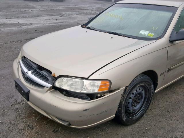 1N4DL01D01C111499 - 2001 NISSAN ALTIMA XE TAN photo 9