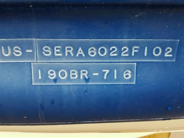 SERA6022F102 - 2002 SEAR 190 SIGNAT BLUE photo 20