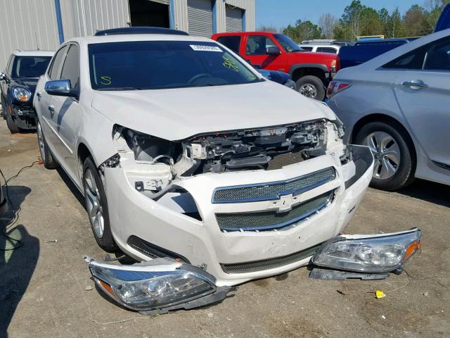 1G11C5SA2DF316252 - 2013 CHEVROLET MALIBU 1LT WHITE photo 1