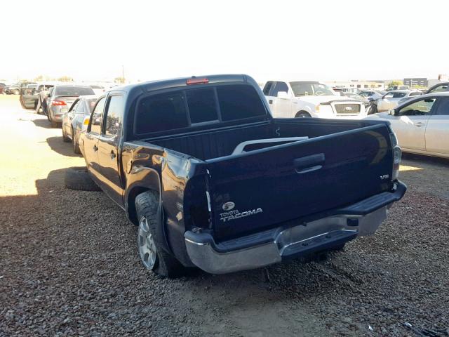 5TFLU4ENXDX049622 - 2013 TOYOTA TACOMA DOU 黑色 照片 3