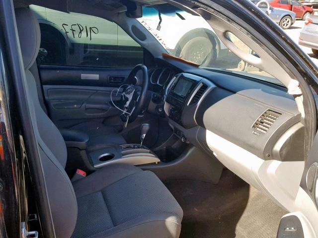 5TFLU4ENXDX049622 - 2013 TOYOTA TACOMA DOU 黑色 照片 5